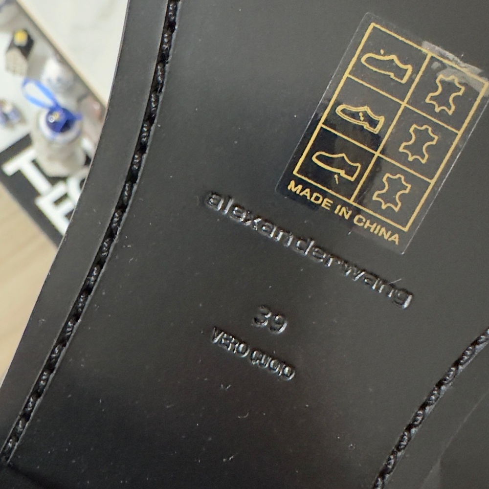 Alexander Wang Black Leather Chelsea Boots - Picture 11 of 14